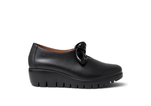 Wonders Wonders C-33159 Black Slip on Shoes