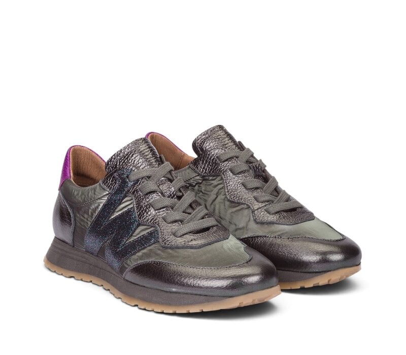 Wonders A-4810 Grey/Purple Sneakers