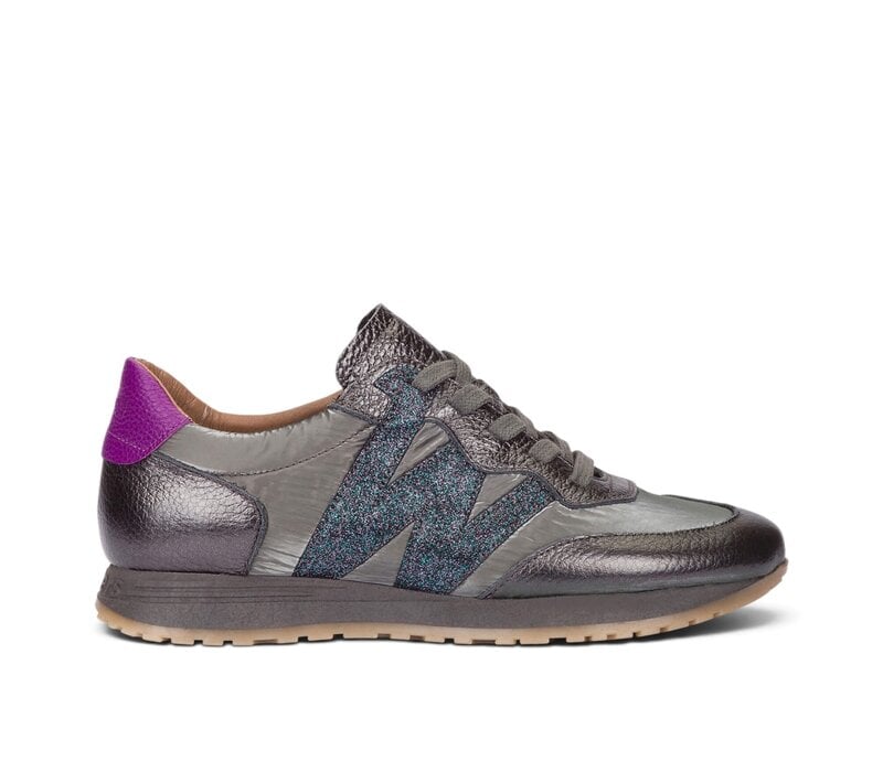 Wonders A-4810 Grey/Purple Sneakers