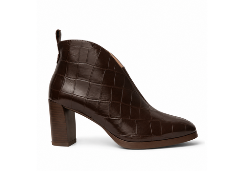 Wonders Wonders L-1112 Choco Croc A/Boots