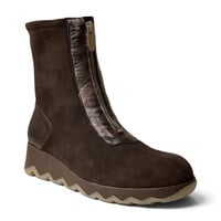 Wonders C-7632 Brown Front Zip Boots