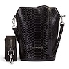 Wonders Wonders WB-55036 Black Croc X-Body Bag