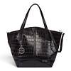 Wonders Wonders WB-56006 Black Croc Tote Bag