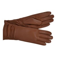 Seeberger 19062 Tan Midi Leather Gloves