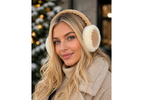 Seeberger Seeberger 20114 Camel Faux Fur Earmuffs