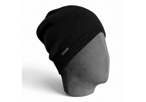 Seeberger Seeberger 19967 Black Beanie in Soft Yarn