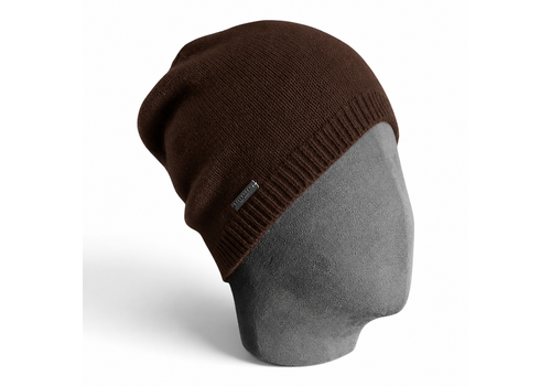 Seeberger Seeberger 19967 Brown Beanie in Soft Yarn