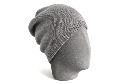 Seeberger Seeberger 19967 Grey Beanie in Soft Yarn