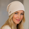 Seeberger Seeberger 19979 Cream Fine Knit Headsock