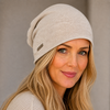 Seeberger Seeberger 19979 Oatmeal Fine Knit Headsock