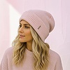 Seeberger Seeberger 20025 Pink Sequin Turn-up Hat