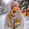 Seeberger Seeberger 19912 Multicolour Stripe Scarf