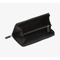 MYRA - “Crimson Square”  Leather Purse