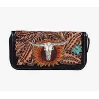 MYRA - “Spirit of the Herd” Leather Purse
