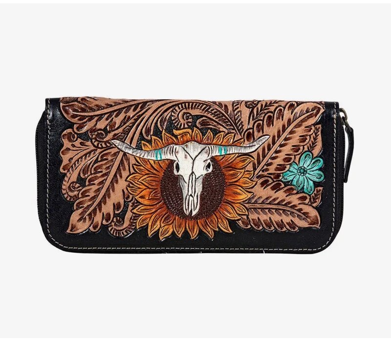 MYRA - “Spirit of the Herd” Leather Purse