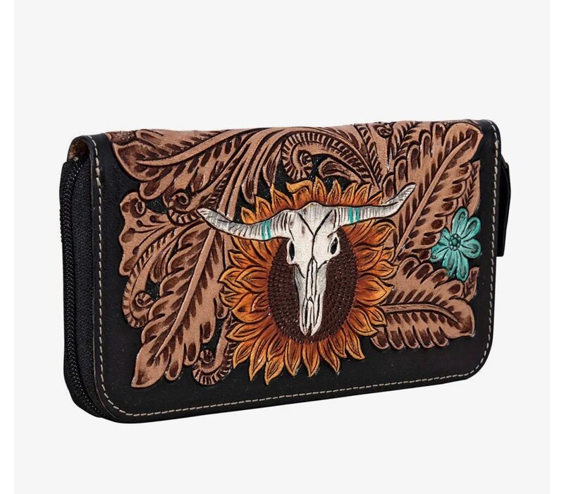 MYRA - “Spirit of the Herd” Leather Purse