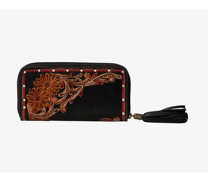 MYRA - “Cavender Trail” Hand Tooled Purse
