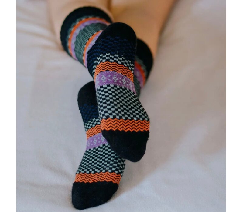 Polar Star Navy multi CHIC Cosy Socks