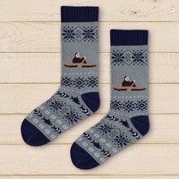 Polar Star ESKIMO Grey Cosy Socks
