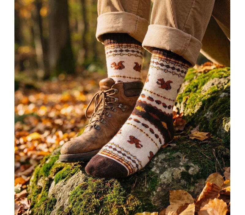Polar Star SQUIRREL Warm Cosy Socks
