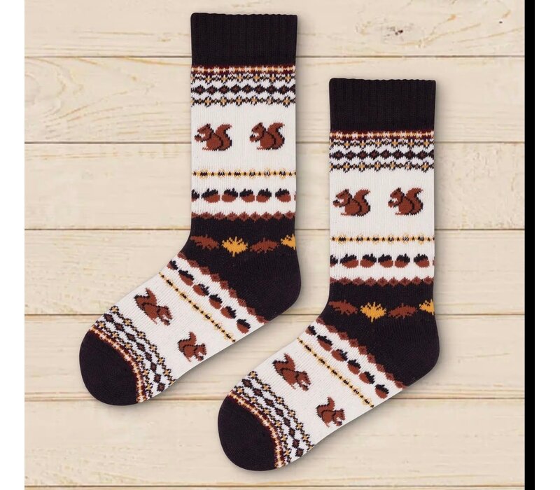 Polar Star SQUIRREL Warm Cosy Socks