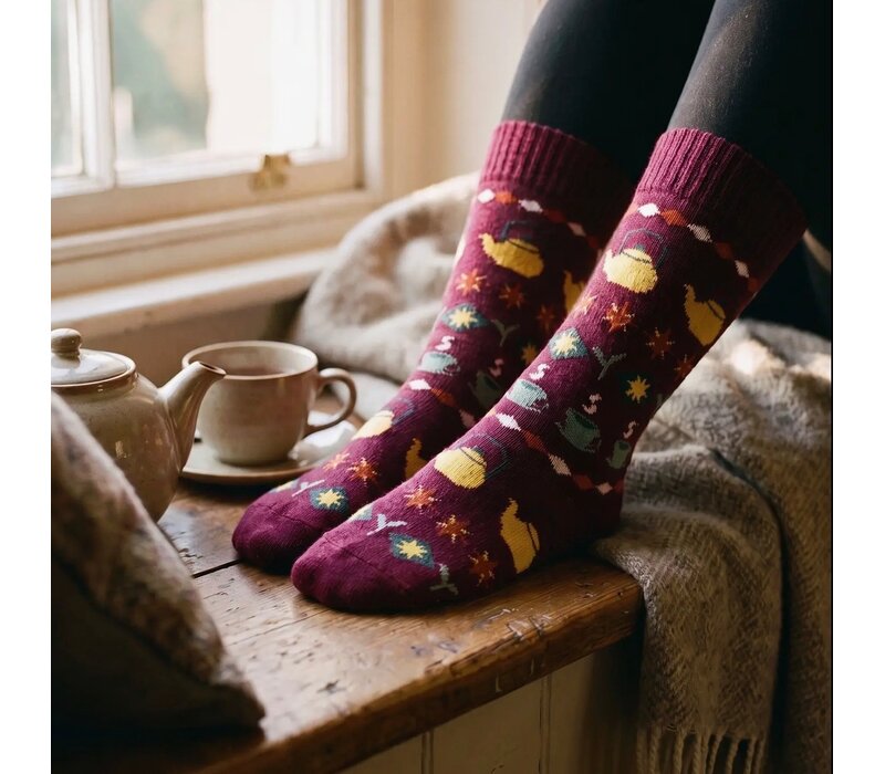 Polar Star TEA TIME Warm Cosy Socks