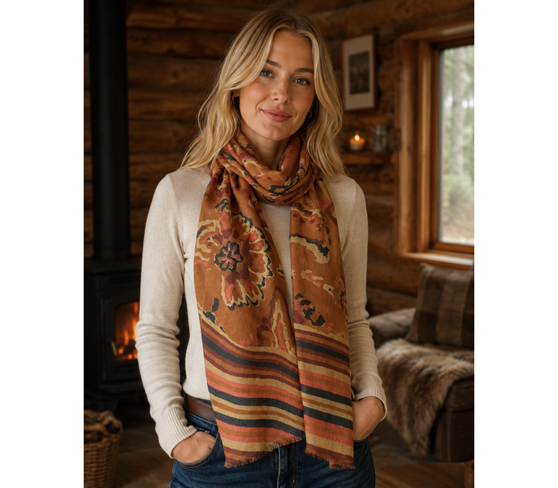 Lola Espeleta “CASEMENT” Wool/Silk Scarf