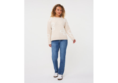 EsQualo A/W Esqualo 02505 Sand Melange Sweater