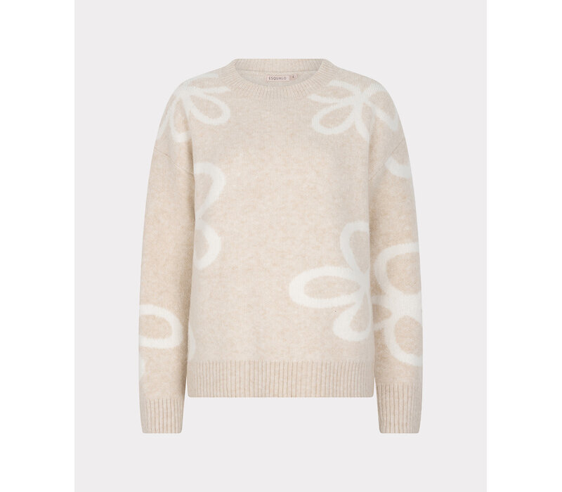 Esqualo 02505 Sand Melange Sweater