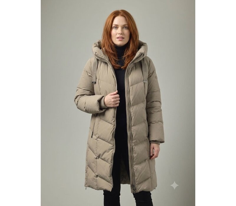 Junge PADMA Beige Goose Down Coat