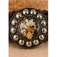 LULA Wide Satu Brown Leather Belt