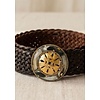 LULA Natura LULA Impe Dark Brown Leather Belt