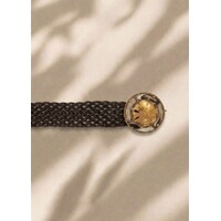 LULA Impe Dark Brown Leather Belt