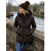 District District NOISETTE Coffee Bean Warm Coat