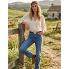 LULA Natura LULA Mercurio Tan Narrow Leather Belt
