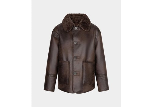 EsQualo A/W EsQualo 37509 Brown Pilot Jacket