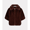 EsQualo A/W EsQualo 37500 Merlot Faux Fur Jacket