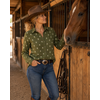 MD’M MD’M 542027 Green Floral Soft Shirt