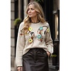 MD’M MD’M 55021001 Embroidery Flower Sweater