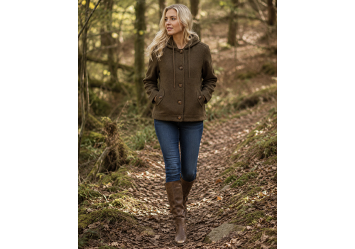 MD’M MD’M 578436 Brown Cosy Shacket