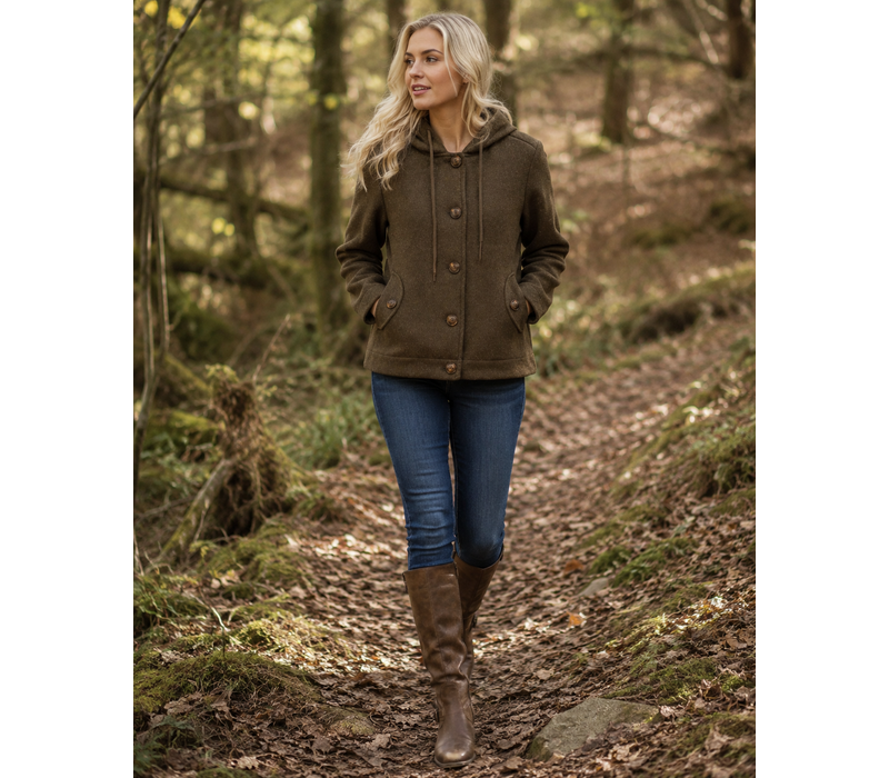 MD’M 578436 Brown Cosy Shacket
