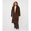 EsQualo A/W EsQualo 37521 Brown Faux Fur Coat