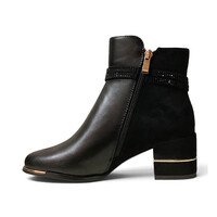 REDZ F3166 Black Deco Ankle Boots