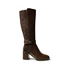 REDZ REDZ E646 Brown Knee Hi Boots