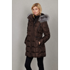 Junge Junge MARY Brown Down Coat w/Fox Fur
