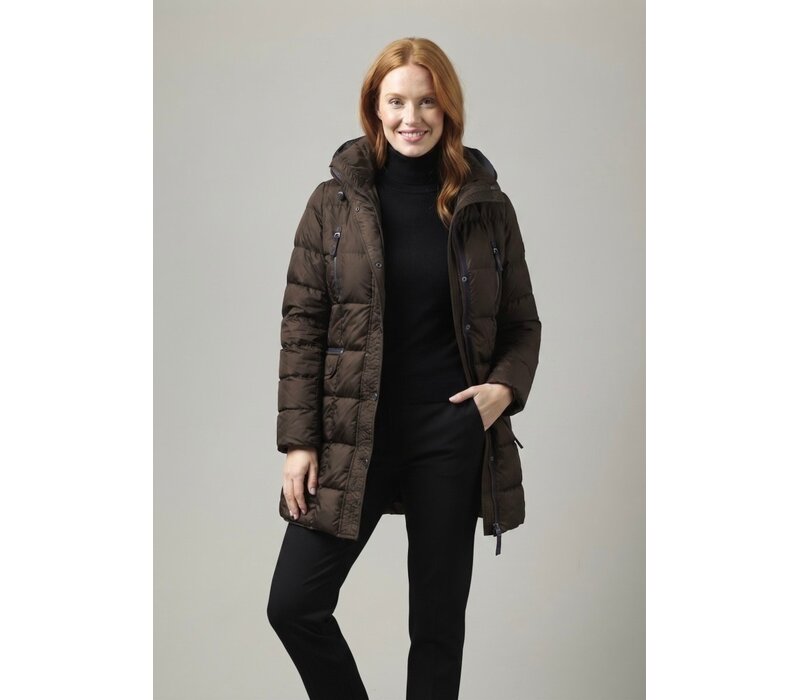 Junge MARY Brown Down Coat (no fur)