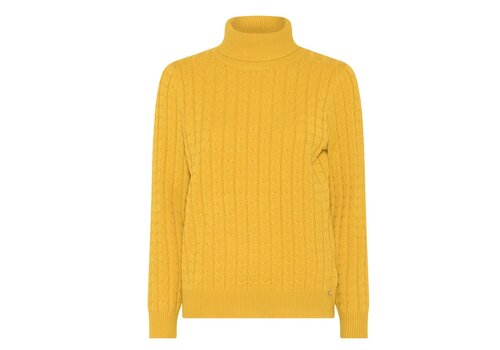Micha A/W Micha 183 103 Yellow Polo Neck Sweater