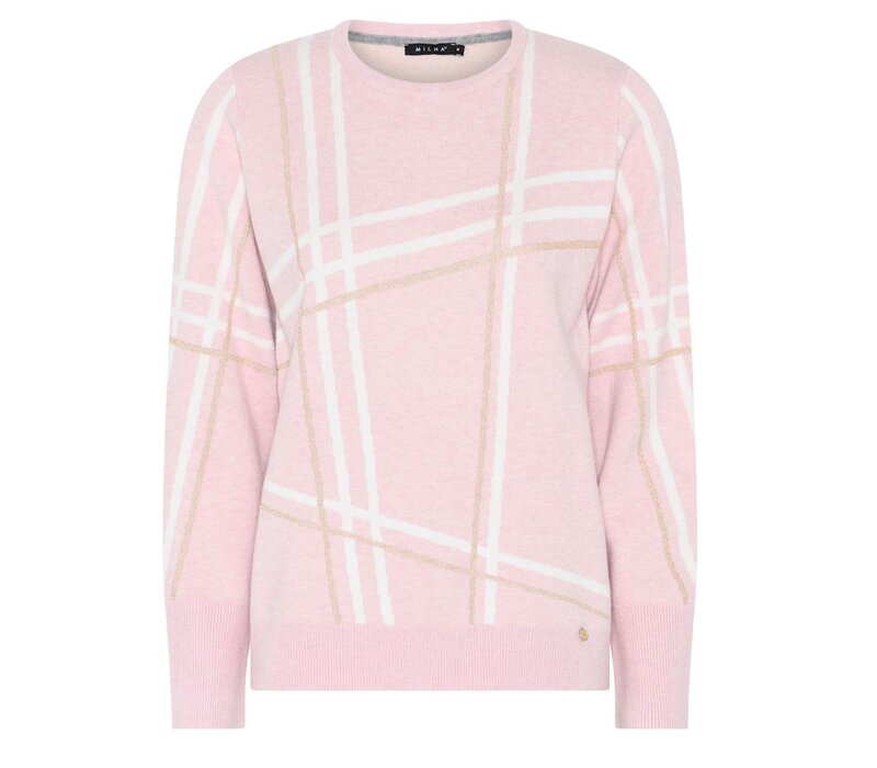Micha 183 175 Rose/Off Wht Sweater