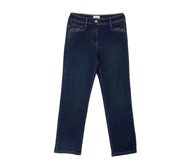Julie Guerlande JE040 Straight Crop Jeans
