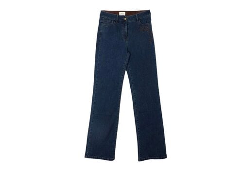 Julie Guerlande Julie Guerlande JE100 Flare Motif Jeans